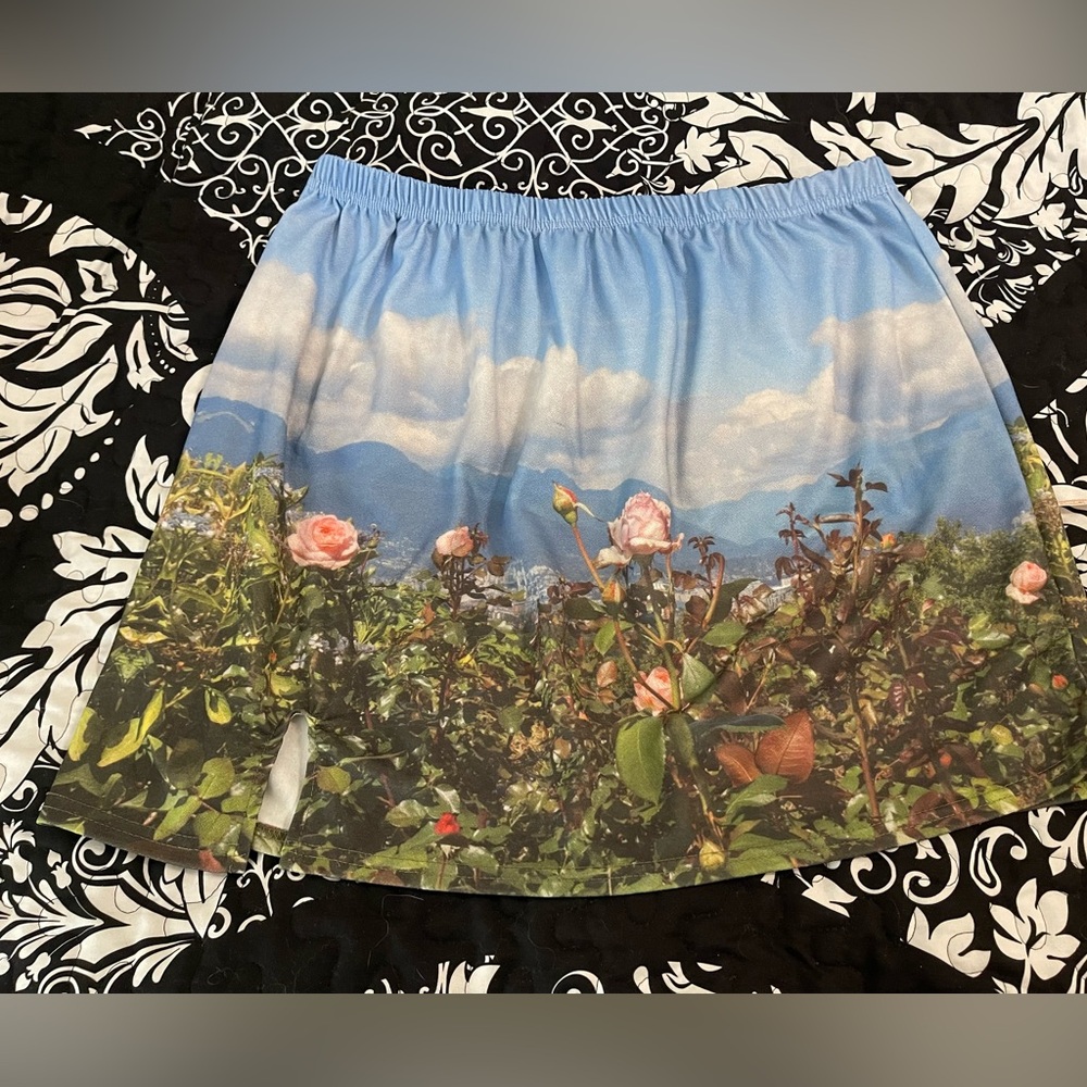 Multicolor mini shirt very cute & sexy size 3x